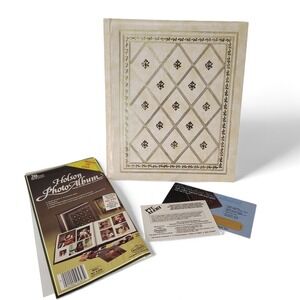 Holson Photo Album Magnetic 20 Page Refillable Scrapbook Album Made in USA - NEW